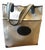 20th Century Gucci Navy Leather and Microguccissima Monogram Canvas Tote Bag For Sale