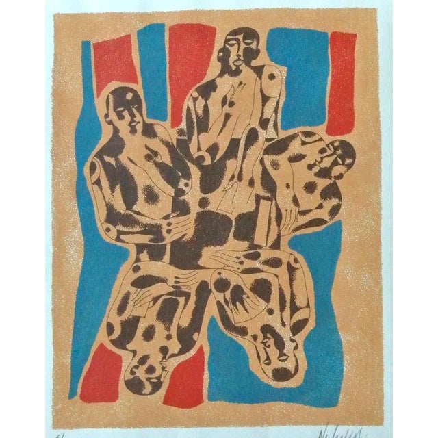 Original serigraph silkscreen prints by German/Canadian expressionist Yargo de Lucca (1925-2008) from the “Canada Suite”...