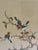 Pair of Vintage Chinese Bird & Flower Silk Paintings, Signed Yiren For Sale - Image 4 of 18