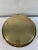 Brass 1970s Vintage Round Brass Etched Gallery Tray For Sale - Image 8 of 15