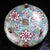 1980s Cloisonné Tripod Censer With Upright Ears - Blue Floral Enamel For Sale - Image 9 of 10