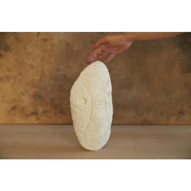 The Most Primitive Face Sculpture by Jean-Baptiste Van Den Heede For Sale - Image 4 of 8