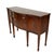 Vintage Mahogany Bow Front Buffet Server Hepplewhite Style Sideboard For Sale - Image 10 of 18