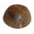 Mid 20th Century Vintage Indian Rustic Teak Wood Bowl For Sale - Image 5 of 5