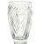 Traditional Vintage Crystal Clear Industries Atrium 9” Vase Floral 24% Lead Cut Crystal Poland For Sale - Image 3 of 7