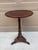 Brown Antique Regency Solid Walnut Round Side Table, Early 20th Century For Sale - Image 8 of 11