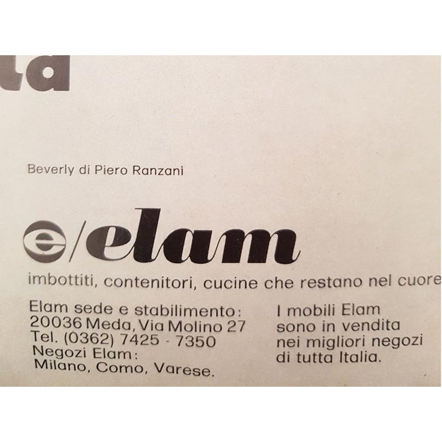 Crimson Alcantara Two-Seater Sofas by Piero Ranzani for Elam, 1960s, Set of 2 For Sale - Image 14 of 15