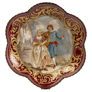 Napoleon III Porcelain Box from Sèvres