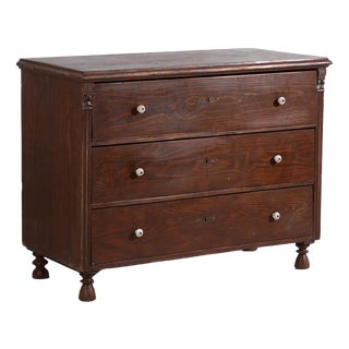Antique Pine Chest of Drawers For Sale