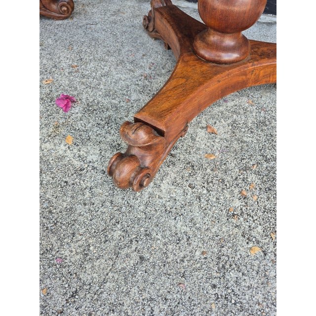 Wood Pair of Antique Anglo Indian Tables For Sale - Image 7 of 7