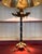 Brass Late 20th Century French Gothic Style Patinated Brass Candelabra Lamp For Sale - Image 8 of 12