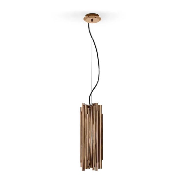 Inspired by Pianist Dave Brubeck, Brubeck pendant lamp is a great example of when art deco design exceptionally meets...