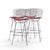 Mid-Century Modern Harry Bertoia for Knoll Mid Century Chrome Bar Stools - Set of 4 For Sale - Image 3 of 15
