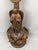 Monumental Gothic Revival Angel Pedestal Candleholder With Mythological Dragon Base For Sale - Image 12 of 16