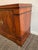 Mid-Century Modern Vintage 1970s Credenza Dresser Wood With Diamond Brass Pulls For Sale - Image 3 of 9