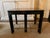 Authentic Edward Wormley for Dunbar occasional tables comprising a three-piece nesting set together with an additional...