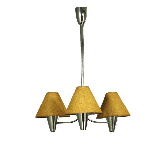 Large Pendant Light from Napako, 1950s For Sale - Image 10 of 10