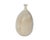 A studio pottery vase by American artist Frederick Carlton Ball (1911-1992). This neutral-colored bottle-shaped vase...