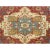 2010s Terracotta Red, Hand Knotted Antiqued Fine Heriz Re-Creation, Natural Dyes Dense Weave, Extra Soft Wool, Square Oriental Rug For Sale - Image 9 of 12