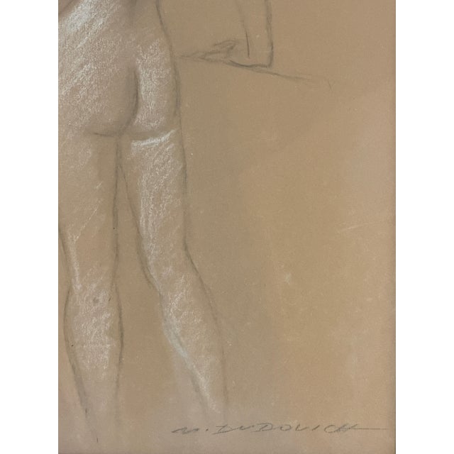 Dudovich, Nude Female Figure, 20th Century, Drawing on Paper For Sale - Image 5 of 6
