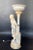 Late 19th Century Female Sculptural Torchère Lamp. Italy, Late 19th Century. For Sale - Image 5 of 10