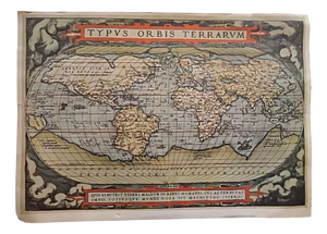 Hand-Colored Copperplate Nova Totius Terrarum Orbis Tabula World Map by Justus Danckerts, Amsterdam, Late 17th Century