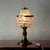 Brass & Crystal Table Lamp from Osvetľovacie Sklo, Czechoslovakia, 1970s For Sale - Image 11 of 11