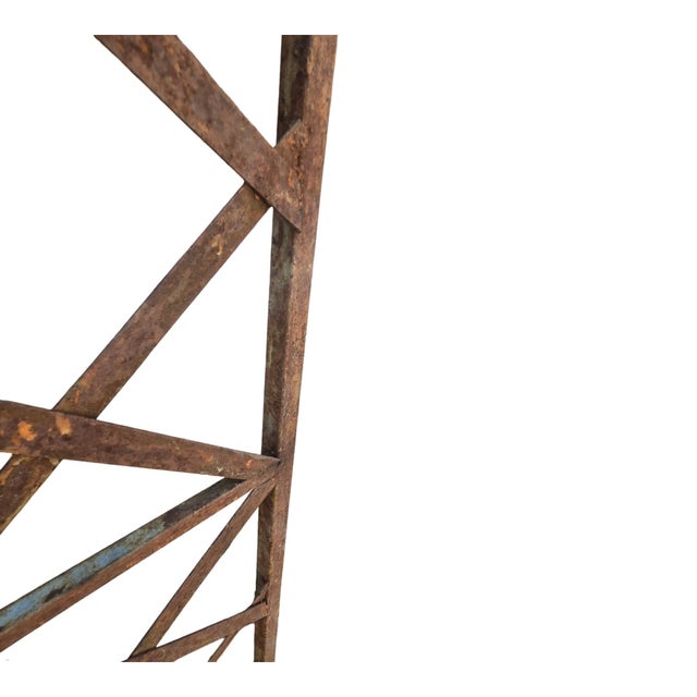Wrought Iron Loggia Panels (2) For Sale - Image 4 of 12