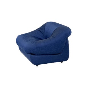 Space Age Blauwe Armchairs by Airborne, 1970s For Sale