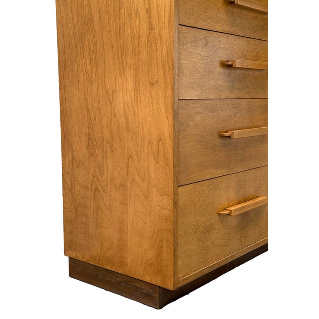 1940s Eliel Saarinen Designed Tallboy by the Johnson Furniture Co For Sale In Atlanta - Image 6 of 10