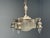 Victorian French Victorian, Chandelier, Etched Glass, Silver Plated, 19th Century For Sale - Image 3 of 17