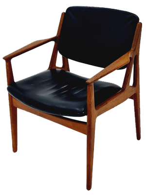 Danish Teak Armchair by Arne Vodder for Vamo Möbler, 1960s