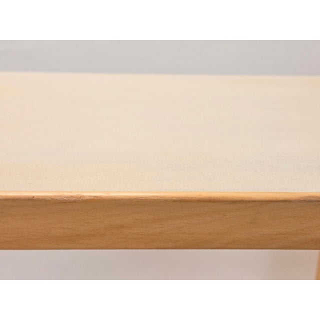 Cream Vintage Desk by Alvar Aalto for Artek, 1960s For Sale - Image 8 of 14
