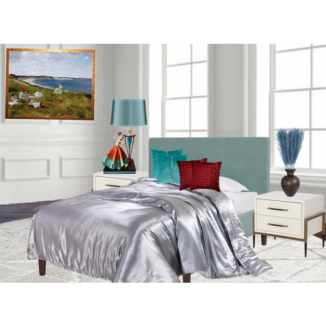 Wood Vintage Flamenco Dancer Table Lamp For Sale - Image 7 of 12