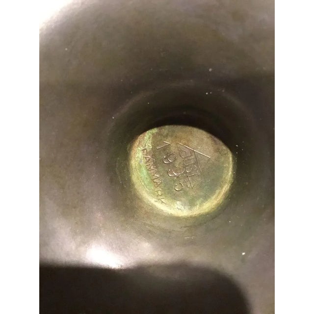 Vintage Pewter Dish by Just Andersen, Denmark, 1930s For Sale - Image 4 of 5