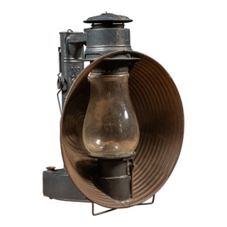 Early 20th Century Gas Signal Lantern For Sale
