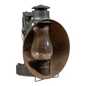 Early 20th Century Gas Signal Lantern