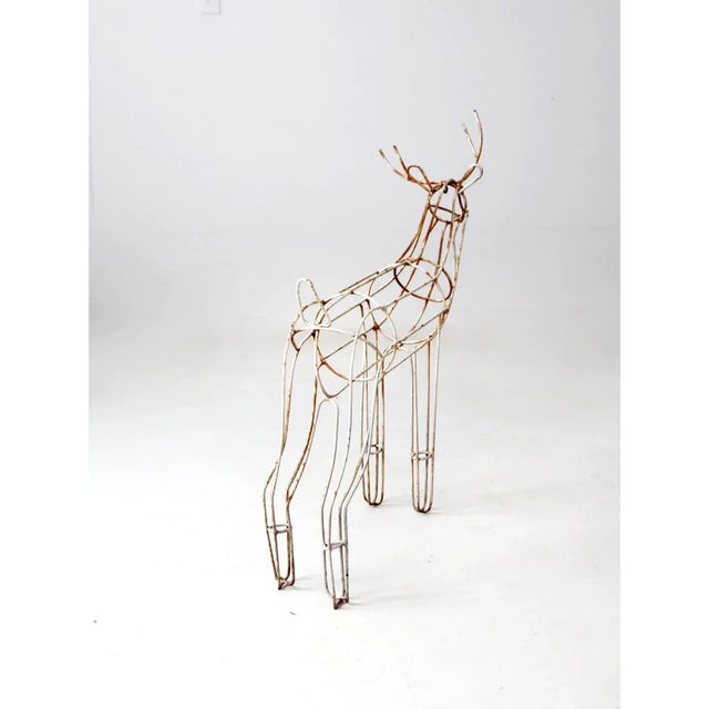 Mid Century Metal Reindeer For Sale - Image 11 of 11