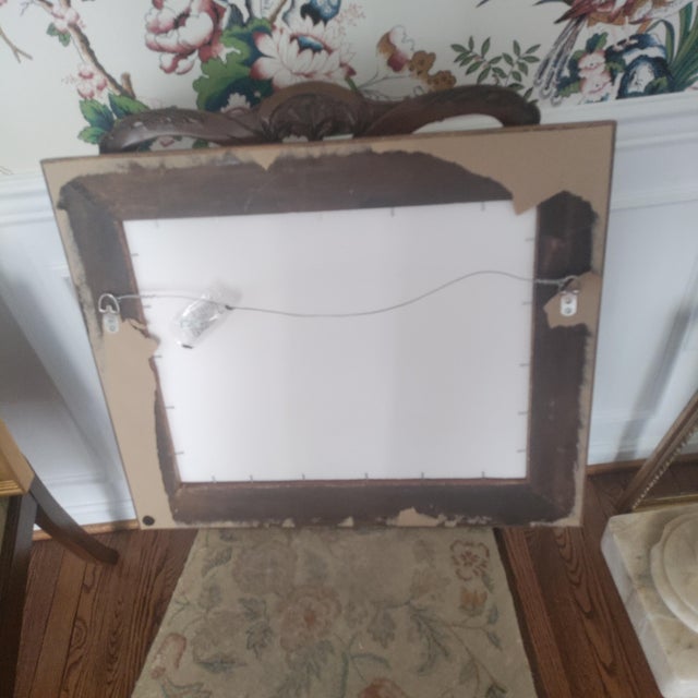 1910s Signature of Listed Artist -Bordes- Nautical Boat Harbor .Oil / Board For Sale In Philadelphia - Image 6 of 6