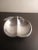 Vintage Silverplated Apple Shaped Divided Bowl, Made in India For Sale - Image 4 of 7