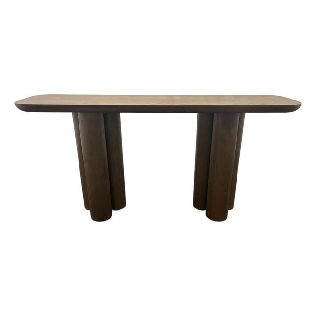 Rh Oslo Cylinder Console Table — 60" For Sale