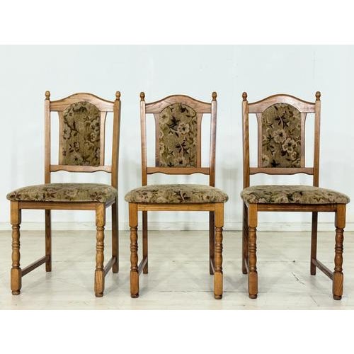 Vintage Dining Chairs, Set of 3 For Sale - Image 4 of 11