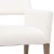2020s White Mid-Century Style Dining Arm Chair For Sale - Image 5 of 5