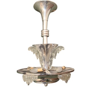 1920s Art Deco Ceiling Lamp For Sale