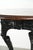 Wood Antique English Side table with Cast Iron Base and Round Wooden Tabletop For Sale - Image 7 of 12