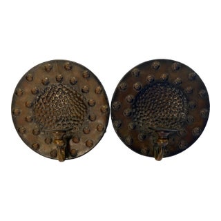 Pair of Arts & Crafts Style Sconces For Sale