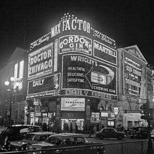 'Piccadilly Circus' Unframed Archival Pigment Print