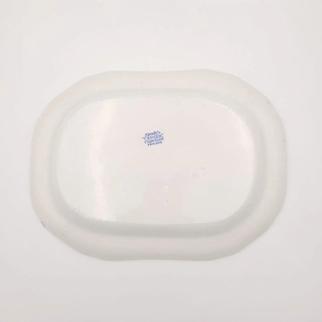 A Spode "Camilla" pattern platter, England circa 1920.