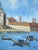 Blue 1970s Merchant in Venice Gondola Ride Signed Harris Framed Oil on Canvas For Sale - Image 8 of 18