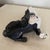 1938 Iron Boston Terrier Dog / French Bulldog Metal Statue Doorstop For Sale - Image 9 of 12
